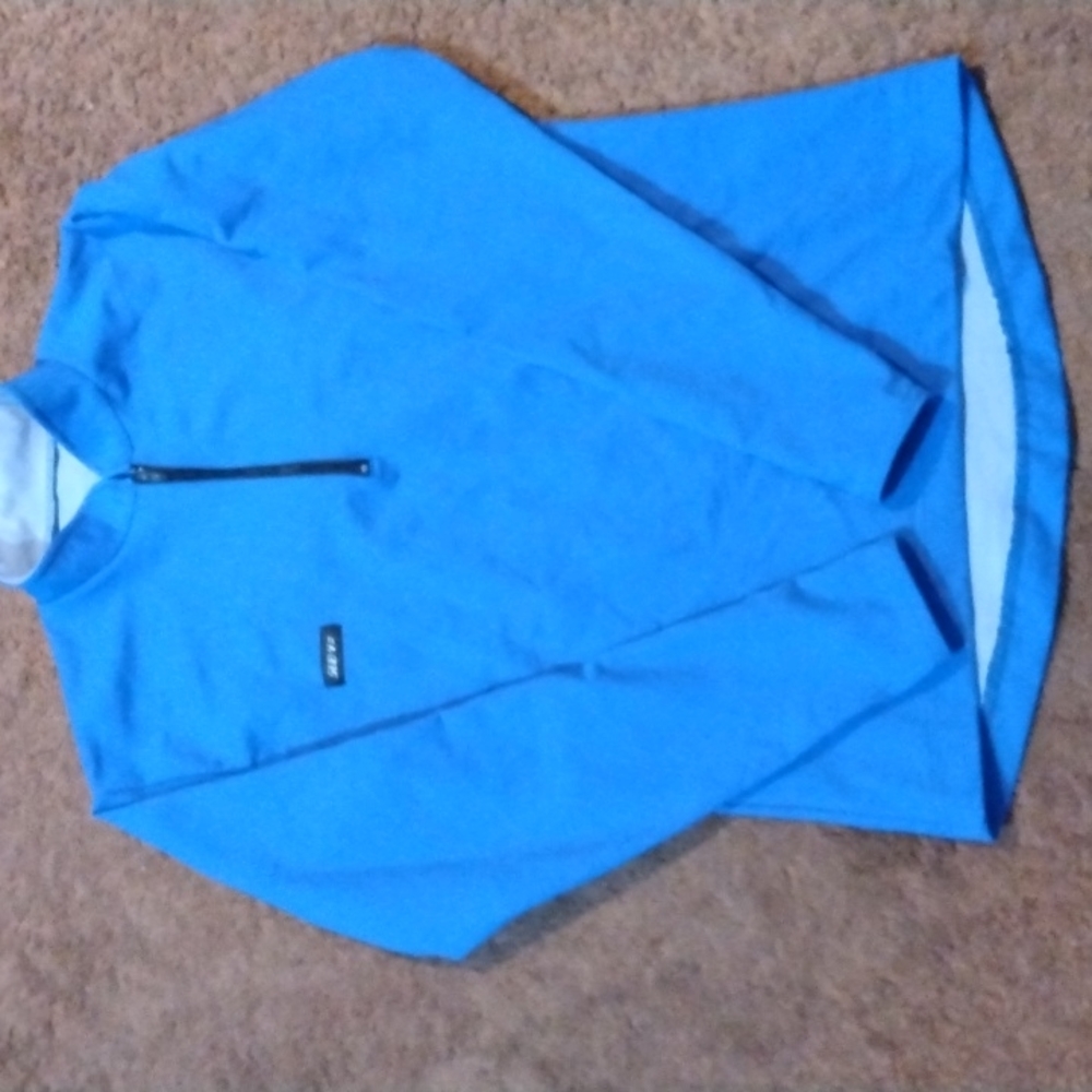 Sub 4 blue small active wear long top